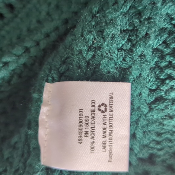 Canyon river blues LG Green sweater - Picture 4 of 4